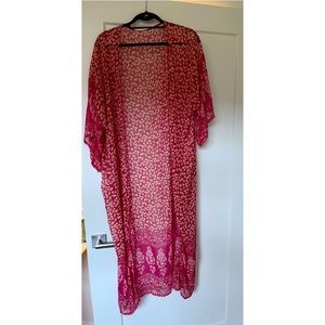 Easy breezy cover up or kimono